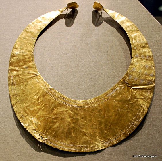 bronze age copper necklace