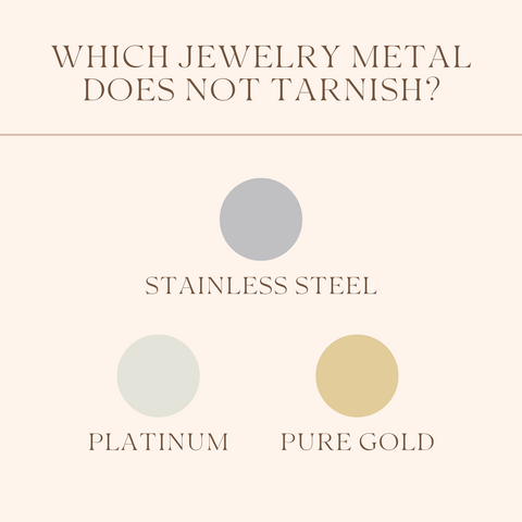 types of jewelry that doesn't tarnish