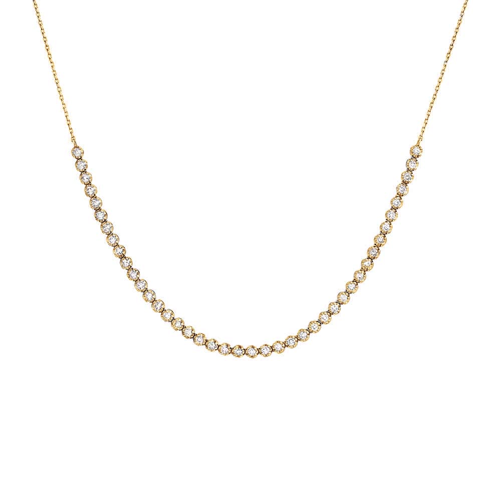 Javelin Engraved Chain Necklace — The Track Closet