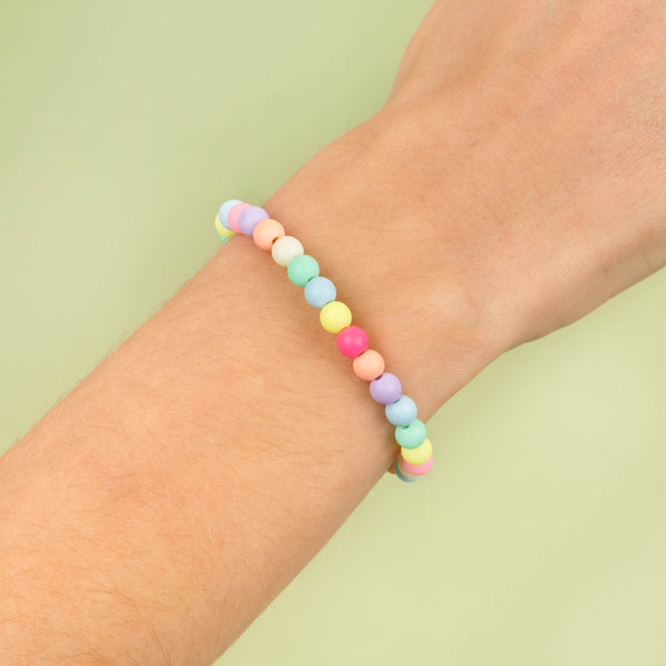 Pastel Bead Bracelet – Adina Eden