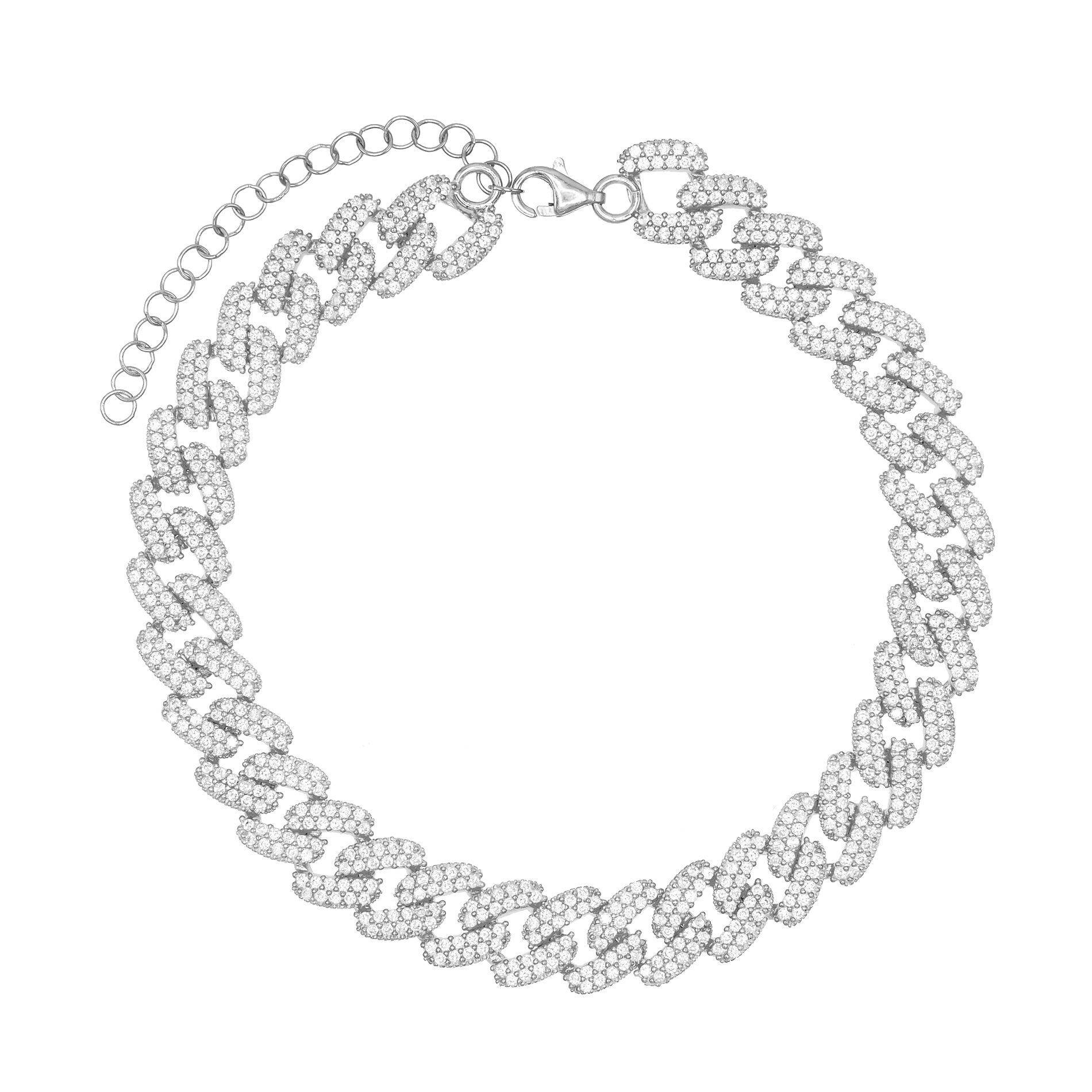 sterling silver anklet chain