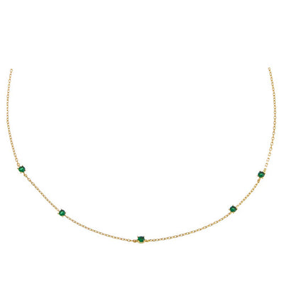 Mini Lock Necklace 14K – Adina Eden