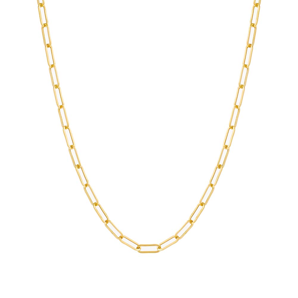 Mini Lock Necklace 14K – Adina Eden