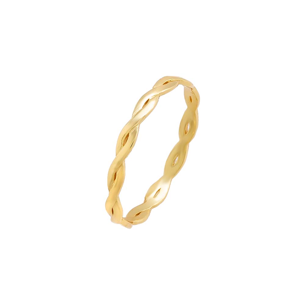 Thin Braided Ring