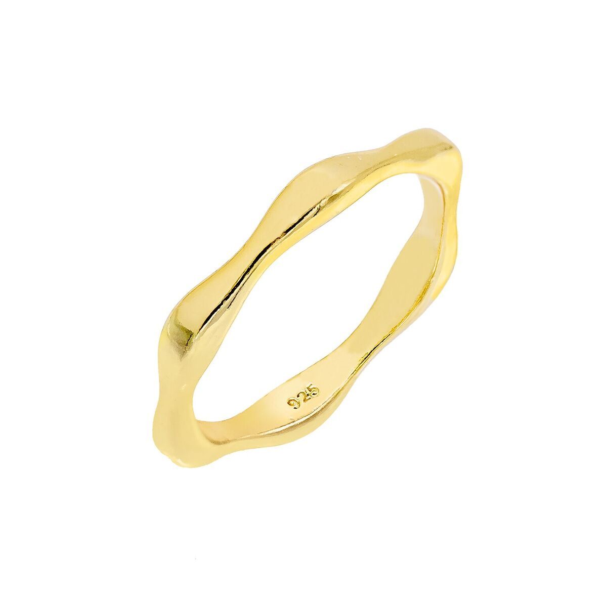 Gold Bamboo Ring | Adina's Jewels