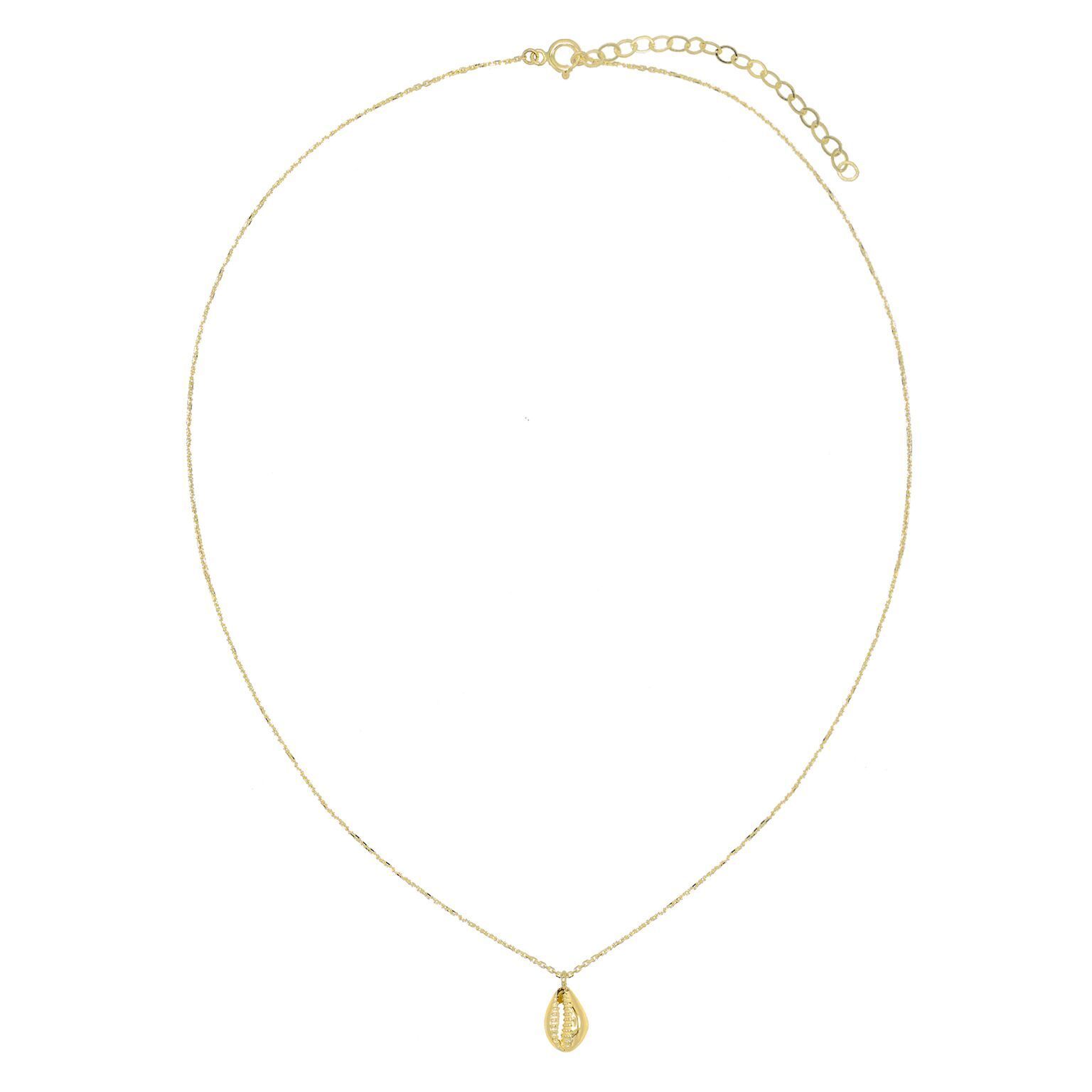 14K Gold Shell Necklace | Adina's Jewels