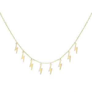 lightning bolt necklace forever 21