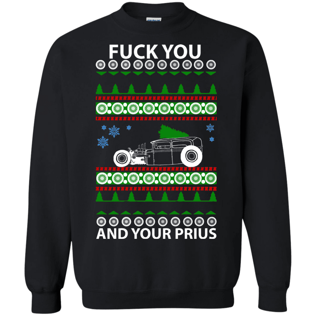 rat ugly christmas sweater