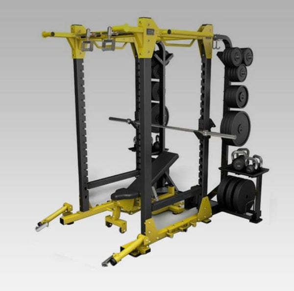 IC-6073 Power cage Squat Rack Full Commercial - A1 Fitness ...