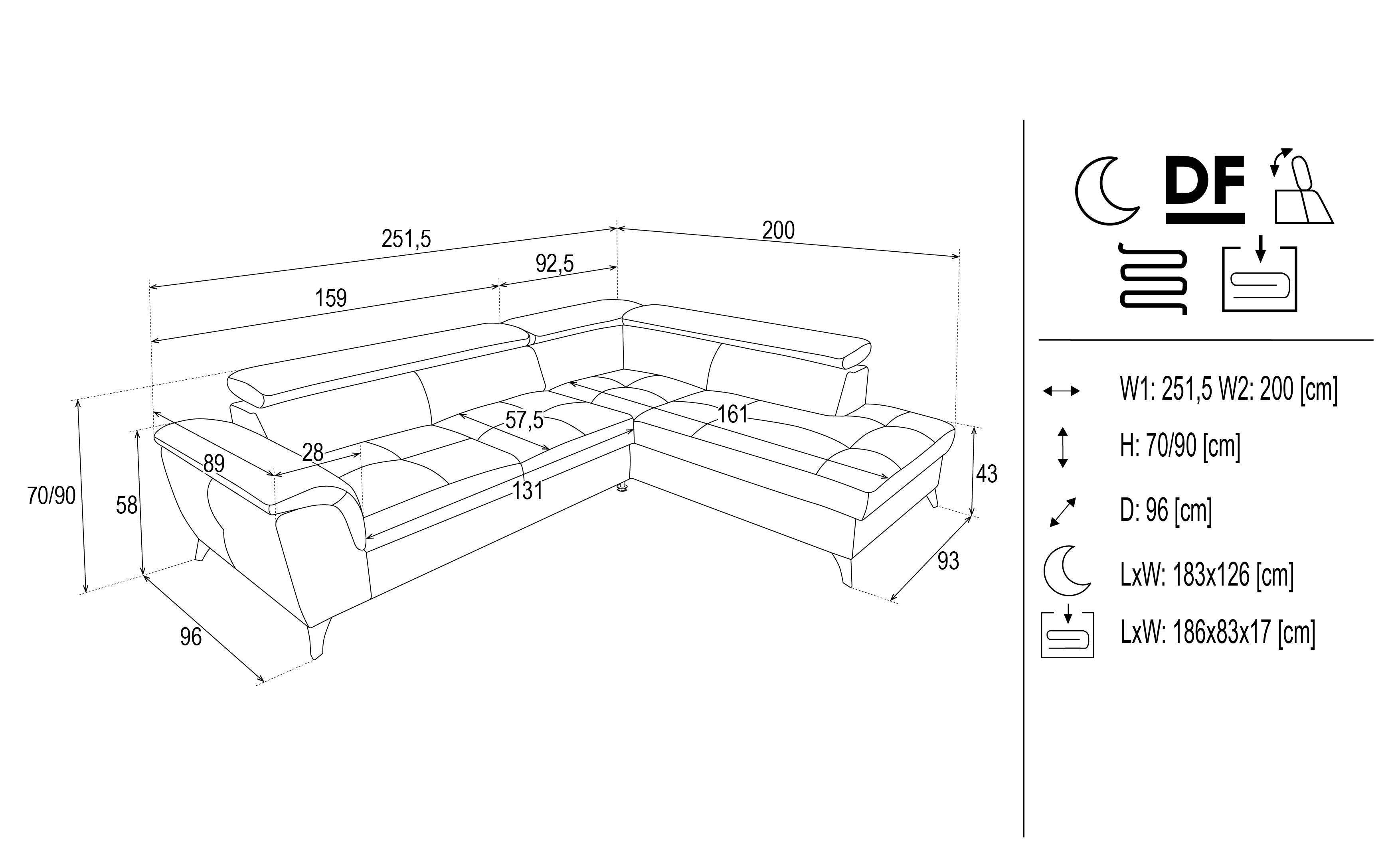 Aldeia Corner Sofa Bed - Msofas LTD