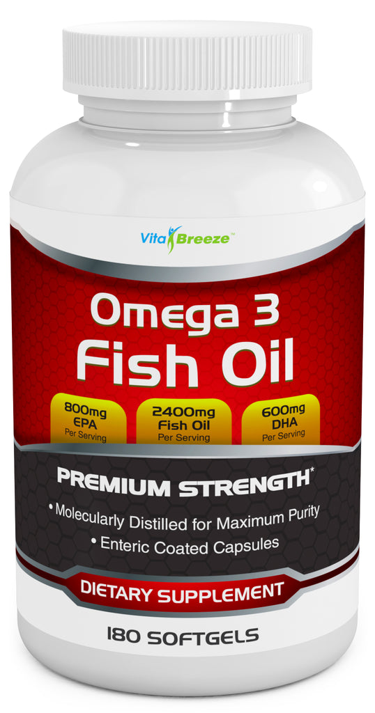 VitaBreeze Omega 3 Fish VitaBreeze Supplements