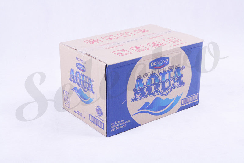 Air Minum Gelas 240 ml AQUA – Selectro Indonesia