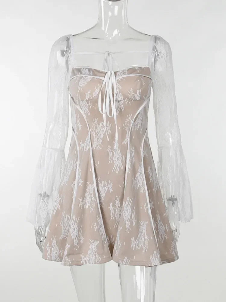 Elegant Backless Mini Dress for Women – Autumn Winter Style - Image 7