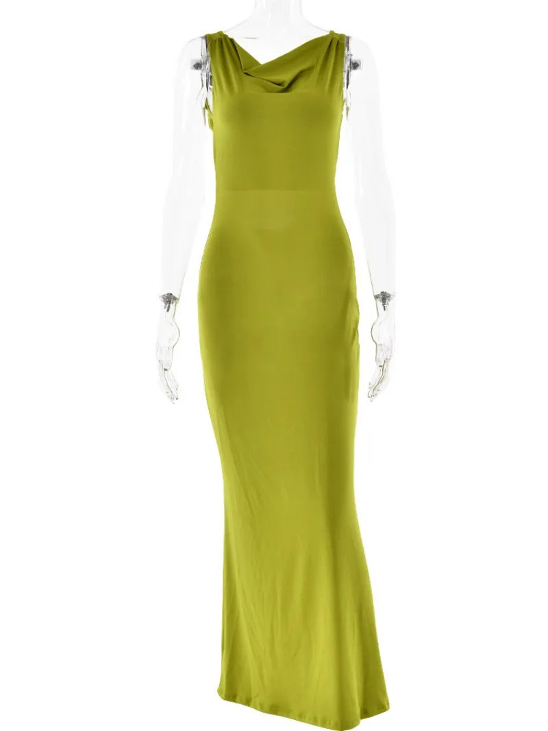 Summer Sleeveless Backless Bodycon Dress for Women - Image 7