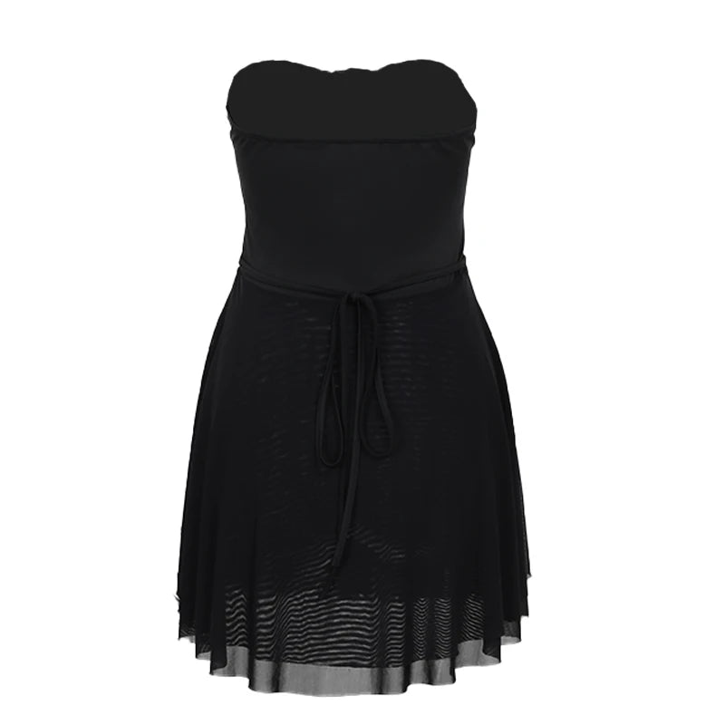 Summer Lace-Up Sheath Dress for Women - Casual & Stylish - Image 7