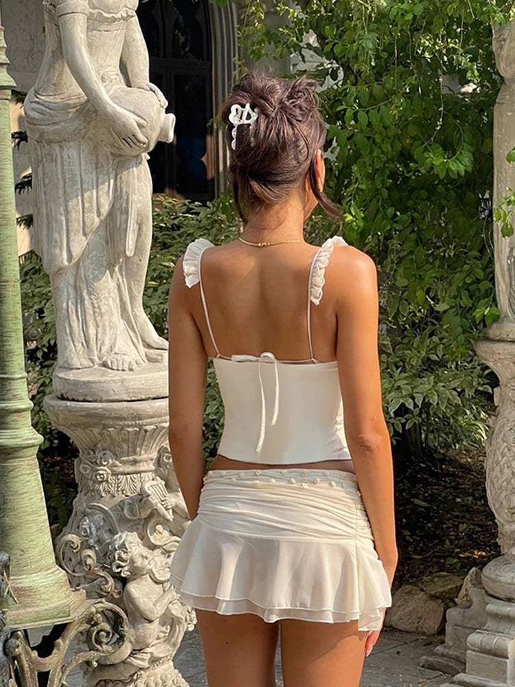 Chic Slim Corset Tops for Spring & Summer - Image 3