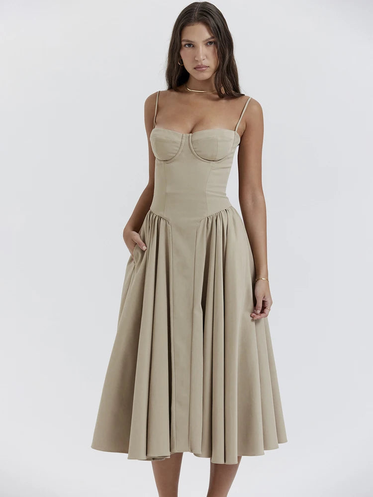 Elegant Backless Bodycon Summer Dress for Night Out - Image 4