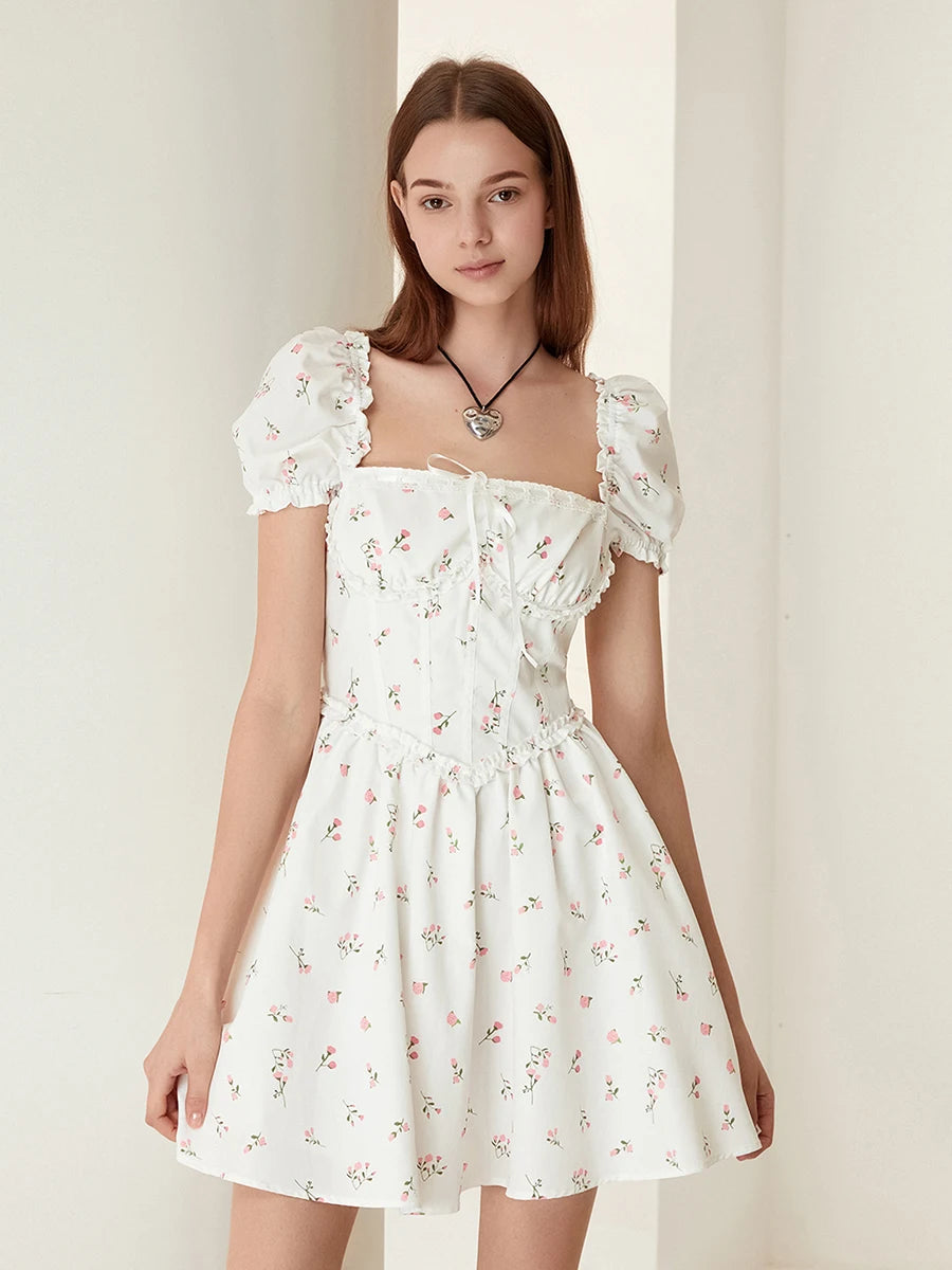 Chic Y2K Flowy Sundress for Summer Graduation Party - Image 7