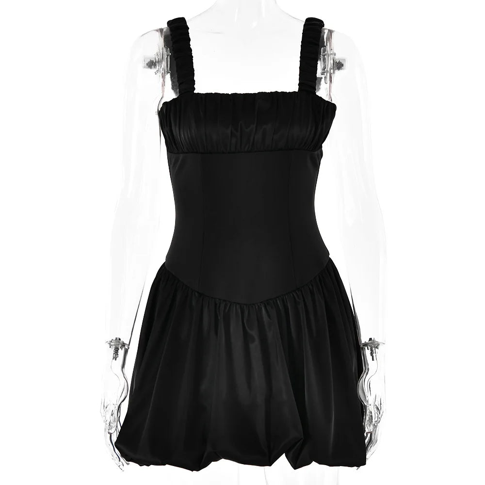 Sexy Backless Summer Dress with Square Neck & Sleeveless Design - Image 4