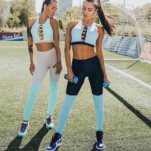 matching workout clothes