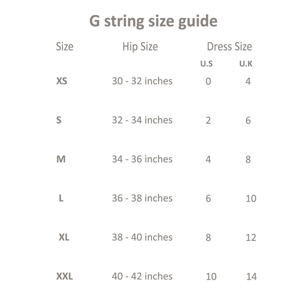 Ange Déchu Size guide