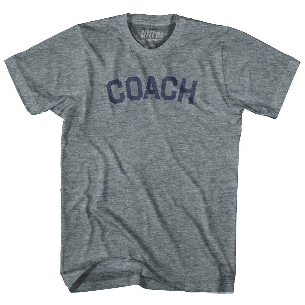 Image of Coach Adult Tri-Blend T-shirt