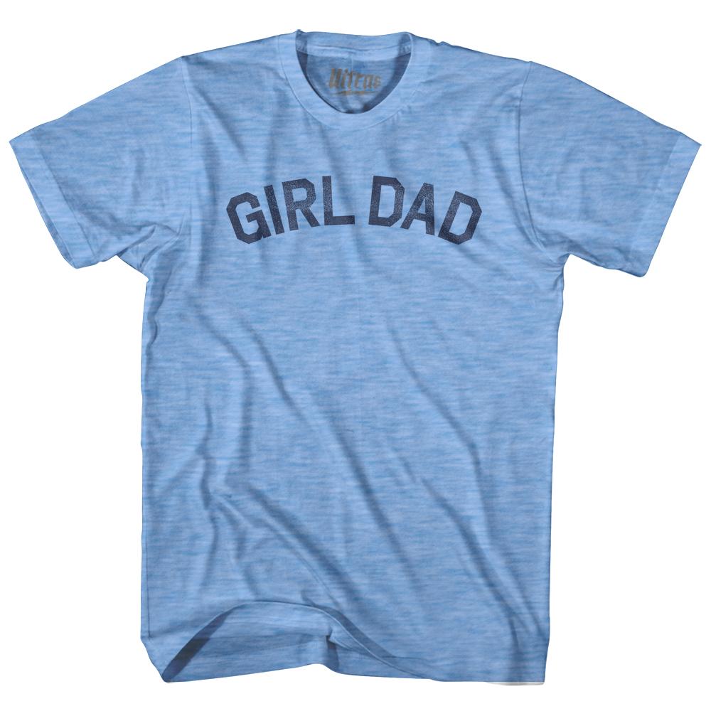 Image of Girl Dad Adult Tri-Blend T-Shirt