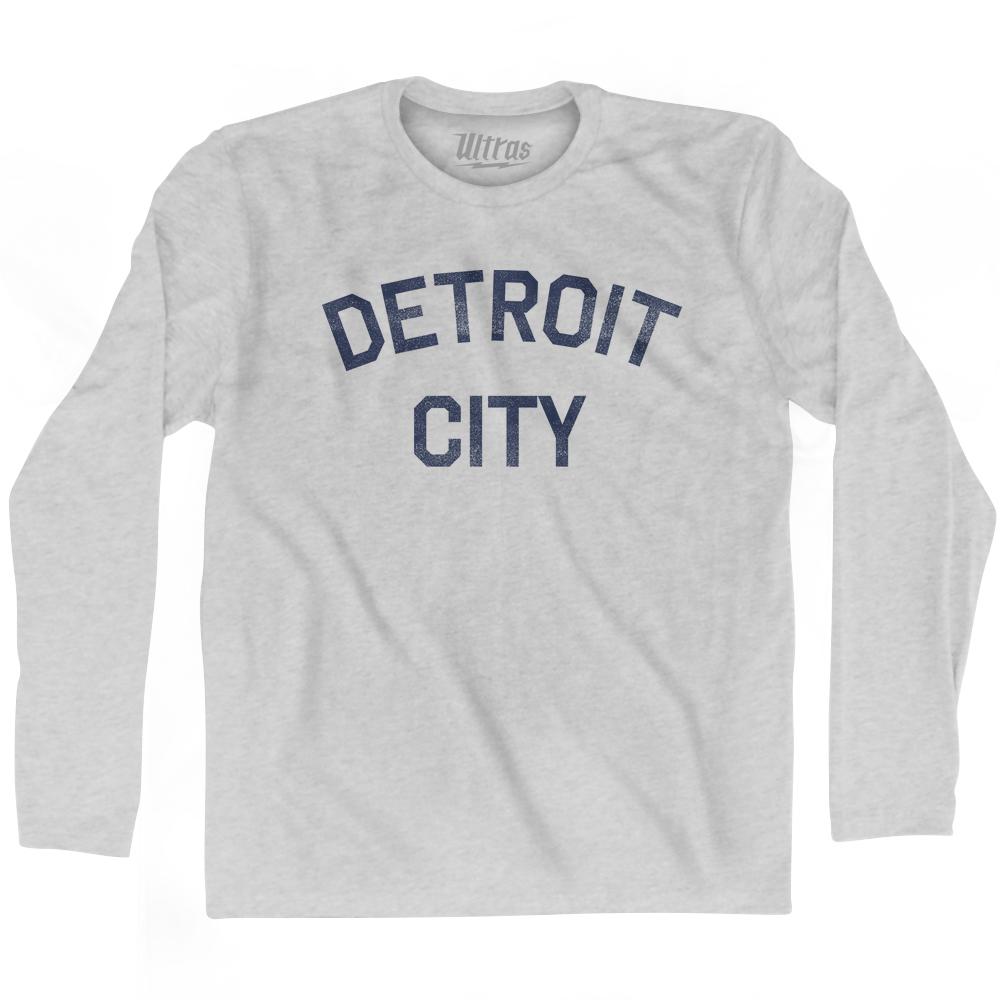 Detroit City Adult Cotton Long Sleeve T-Shirt for Sale | Ultras, T ...