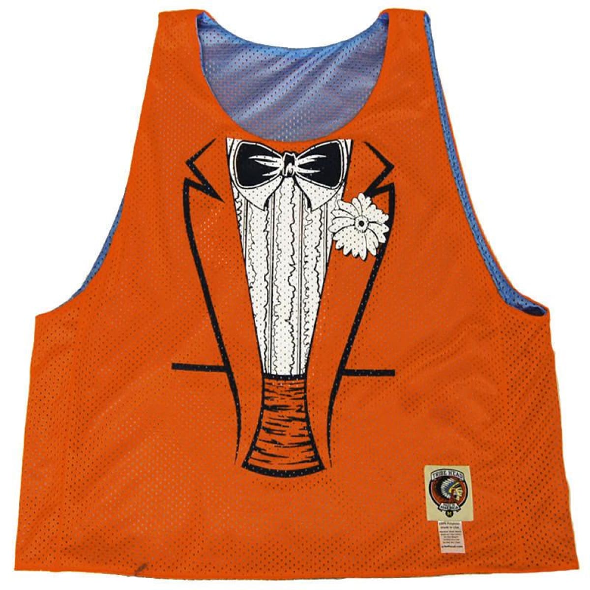 Dumb and Dumber Tuxedo Sublimated Reversible Lacrosse Pinnie Made In ...