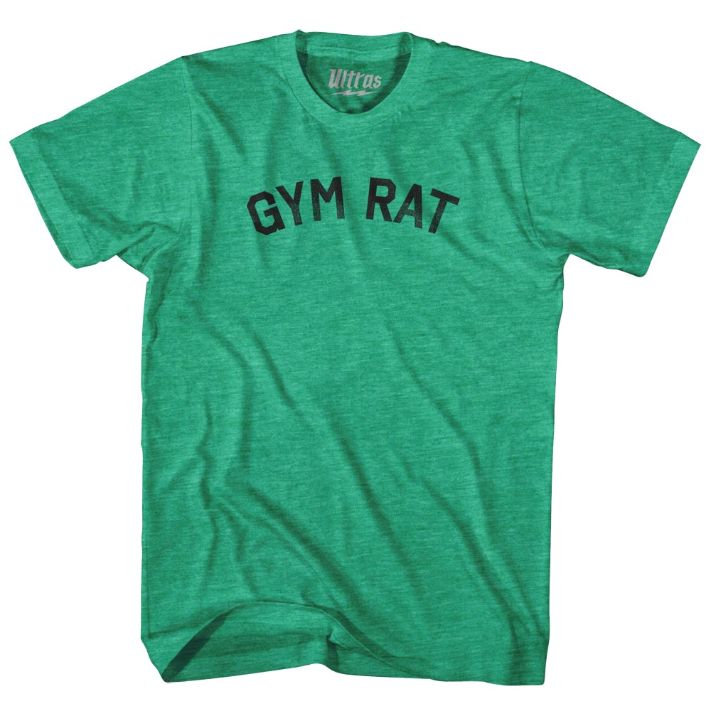 Image of Gym Rat Adult Tri-Blend T-shirt