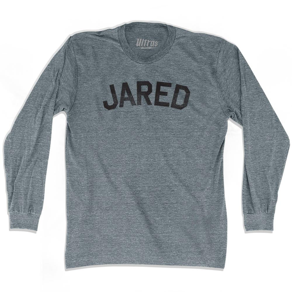 Jared Adult Tri-Blend Long Sleeve T-shirt for Sale | Ultras, Boys Name ...