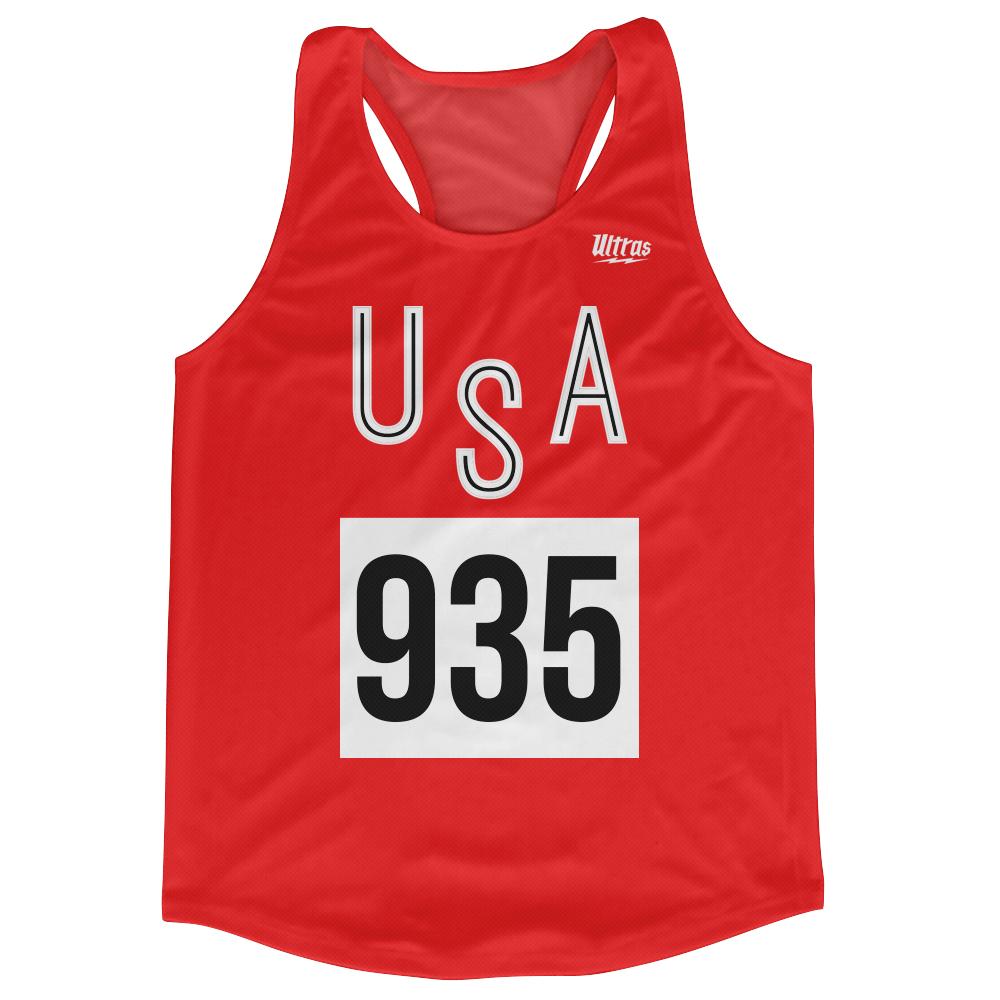 Image of Bruce Jenner 935 USA Running Track & Field Gold Medal Running Top Made In USA