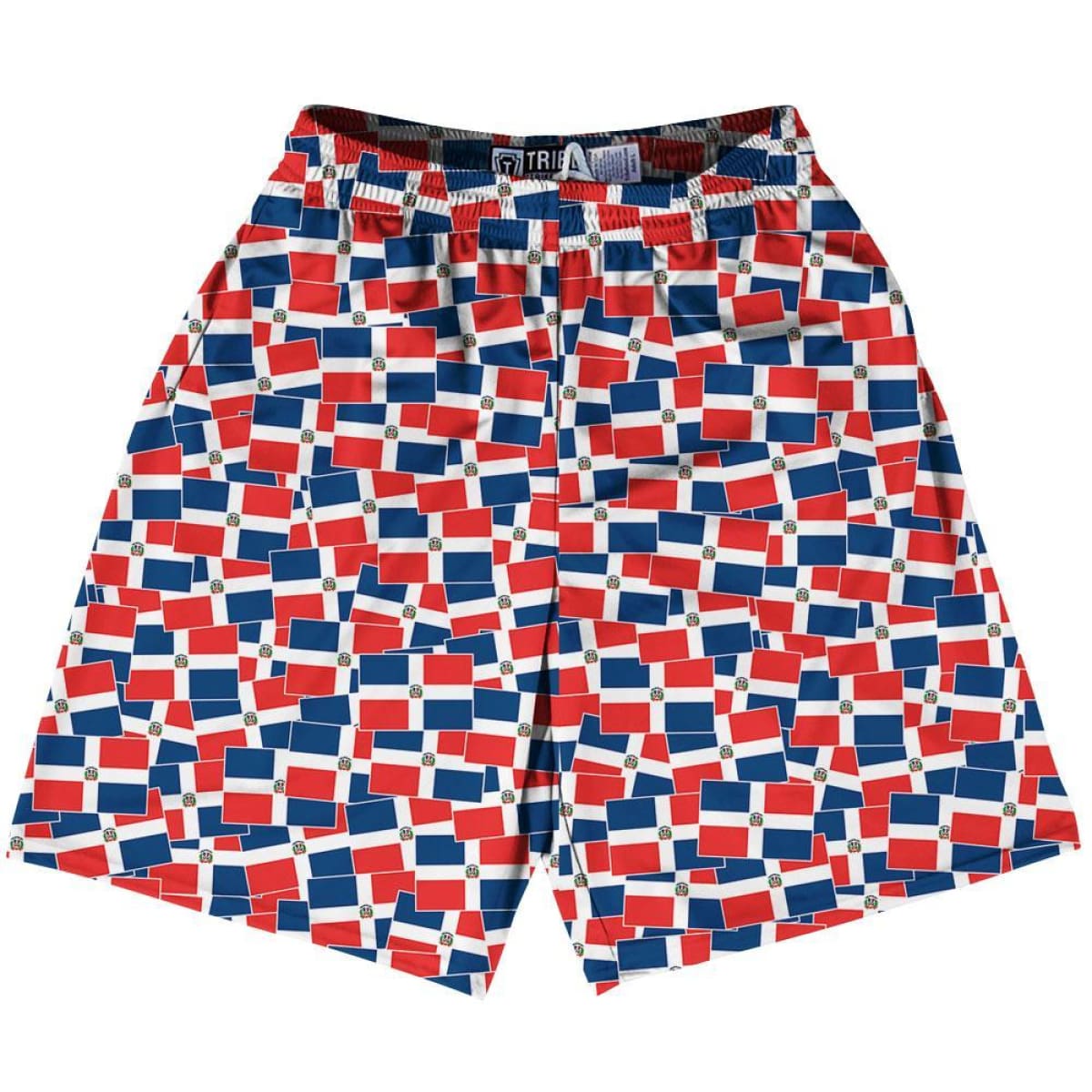 Tribe Dominican Republic Party Flags Lacrosse Shorts for Sale | Tribe ...