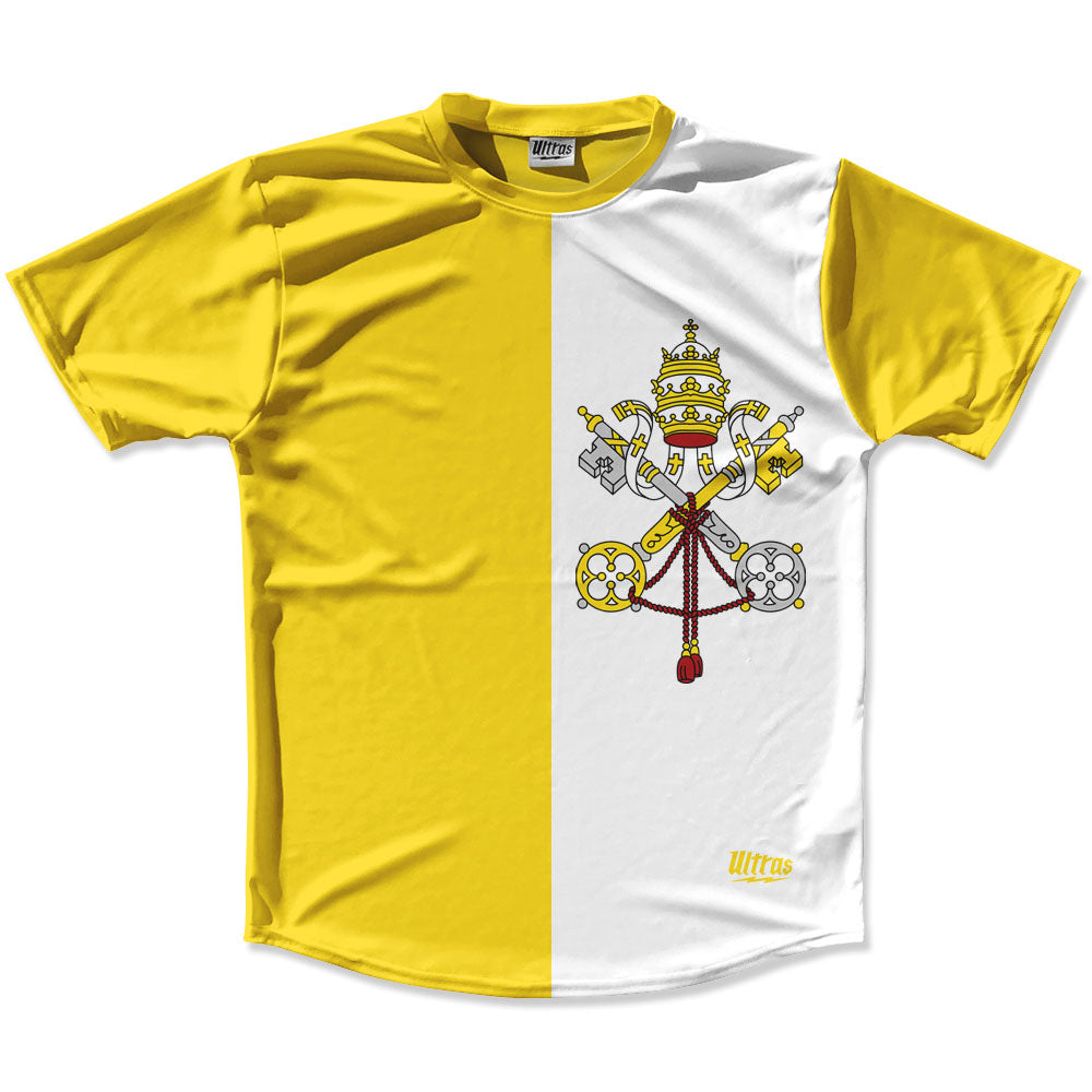 Image of Vatican City Running Shirt Track Top Made In USA