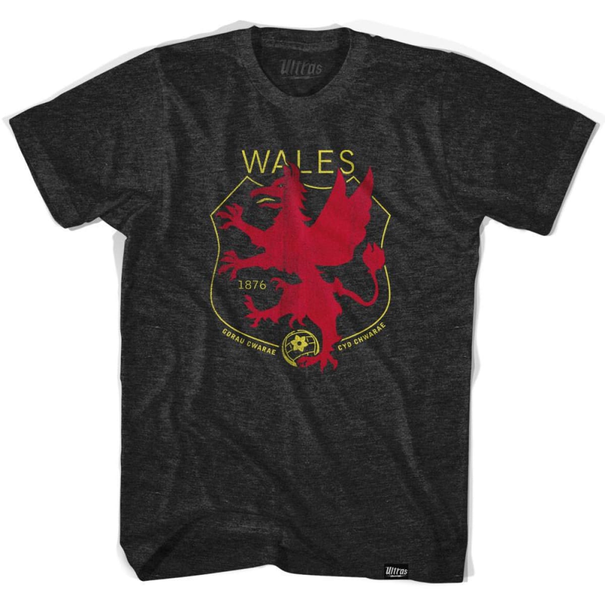 Image of Wales Dragon Crest Soccer T-shirt