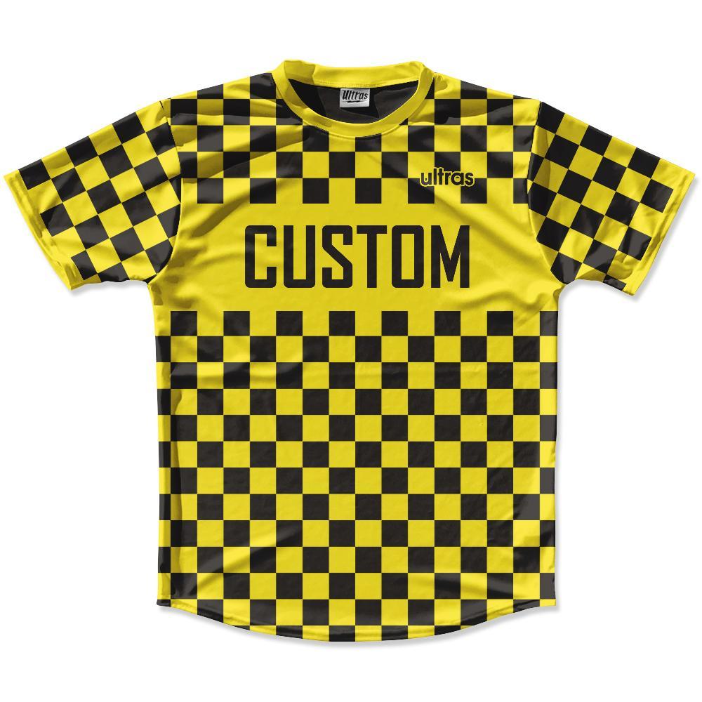 yellow and black checkerboard