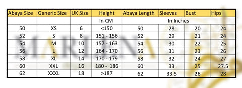 Size Guide By Marlena