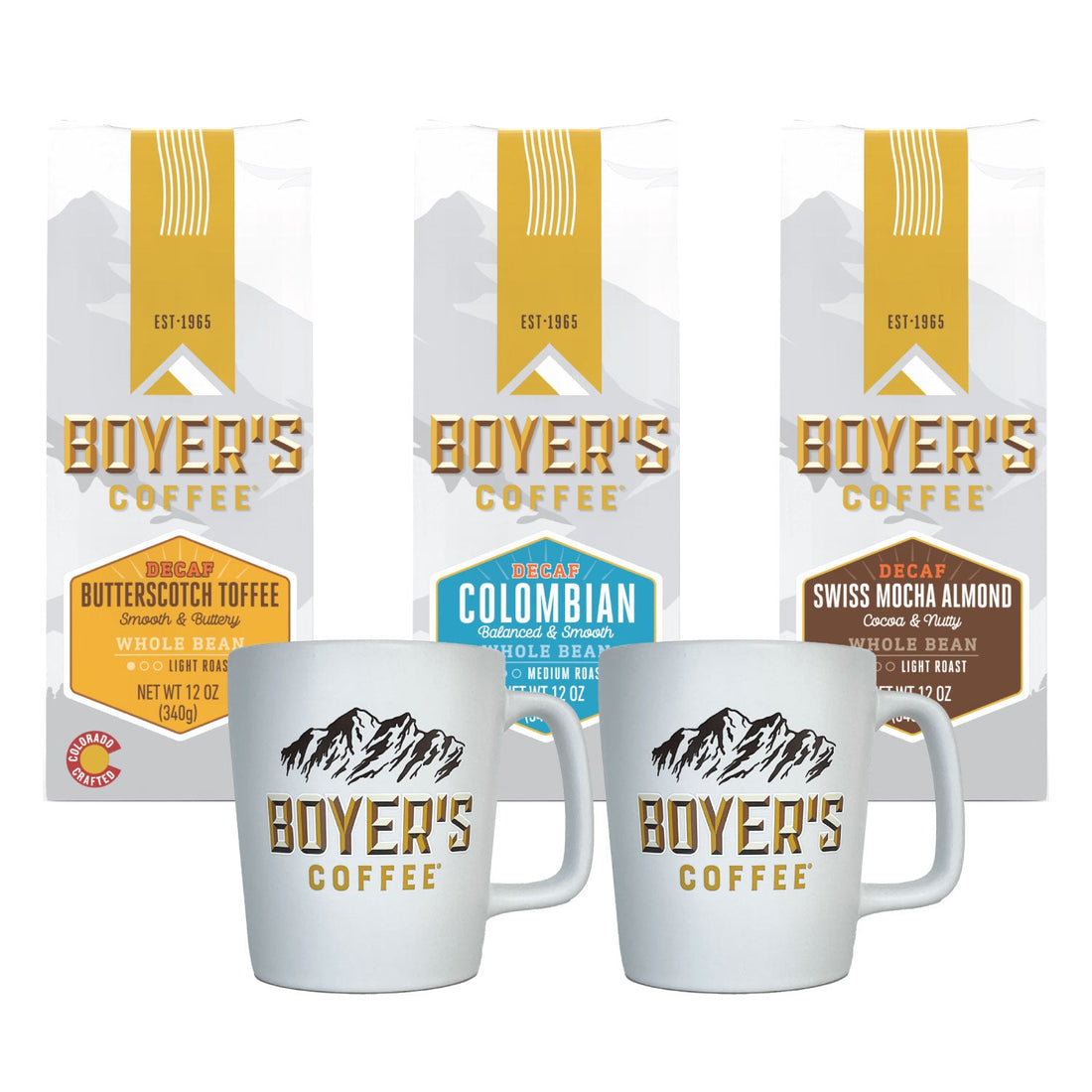 Boyer's French Press Starter Set – Boyer's Coffee