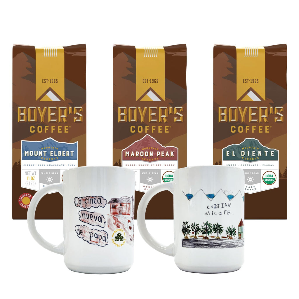 Boyer's The School That Coffee Built Mug Set - Mountain Reserve
