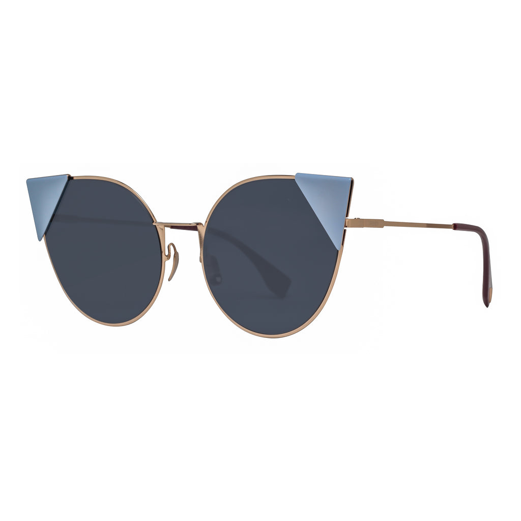 fendi round cat eye sunglasses