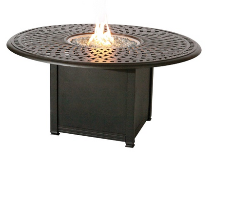 Fire Pit Table Set Patio Outdoor Deck Heater Backyard Furniture
