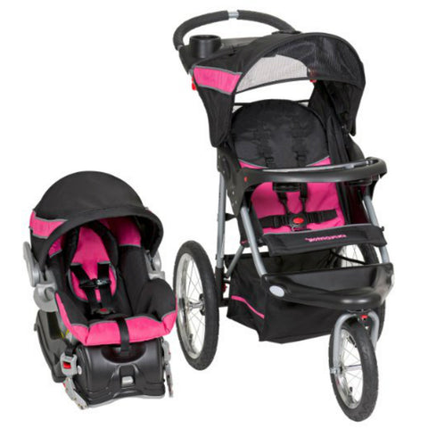 pink jogger stroller