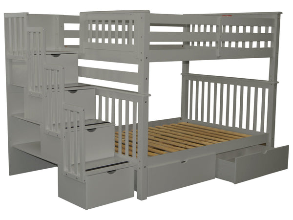 2 full bunk beds