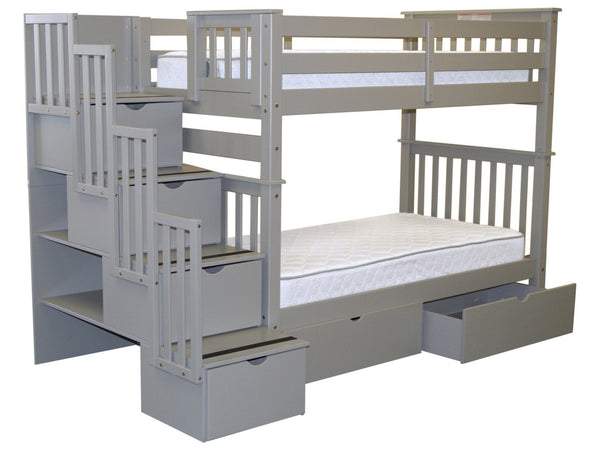 twin over twin bunk beds