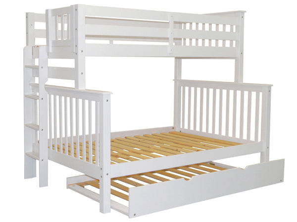 full under twin bunk bed