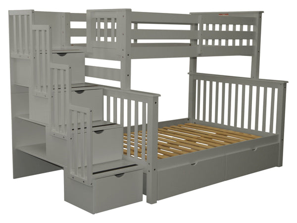 2 full bunk beds