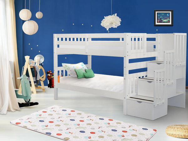 steps for bunk bed