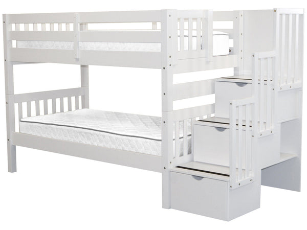 cheap white loft bed