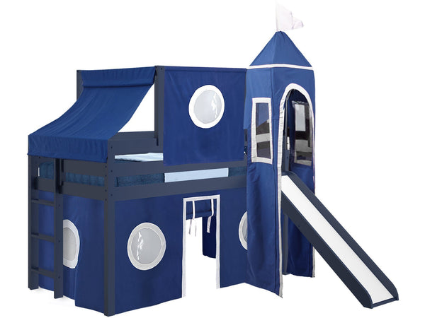 jackpot castle low loft bed