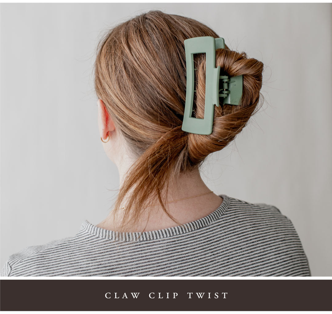 5 Easy Claw Clip Hairstyles - Albion